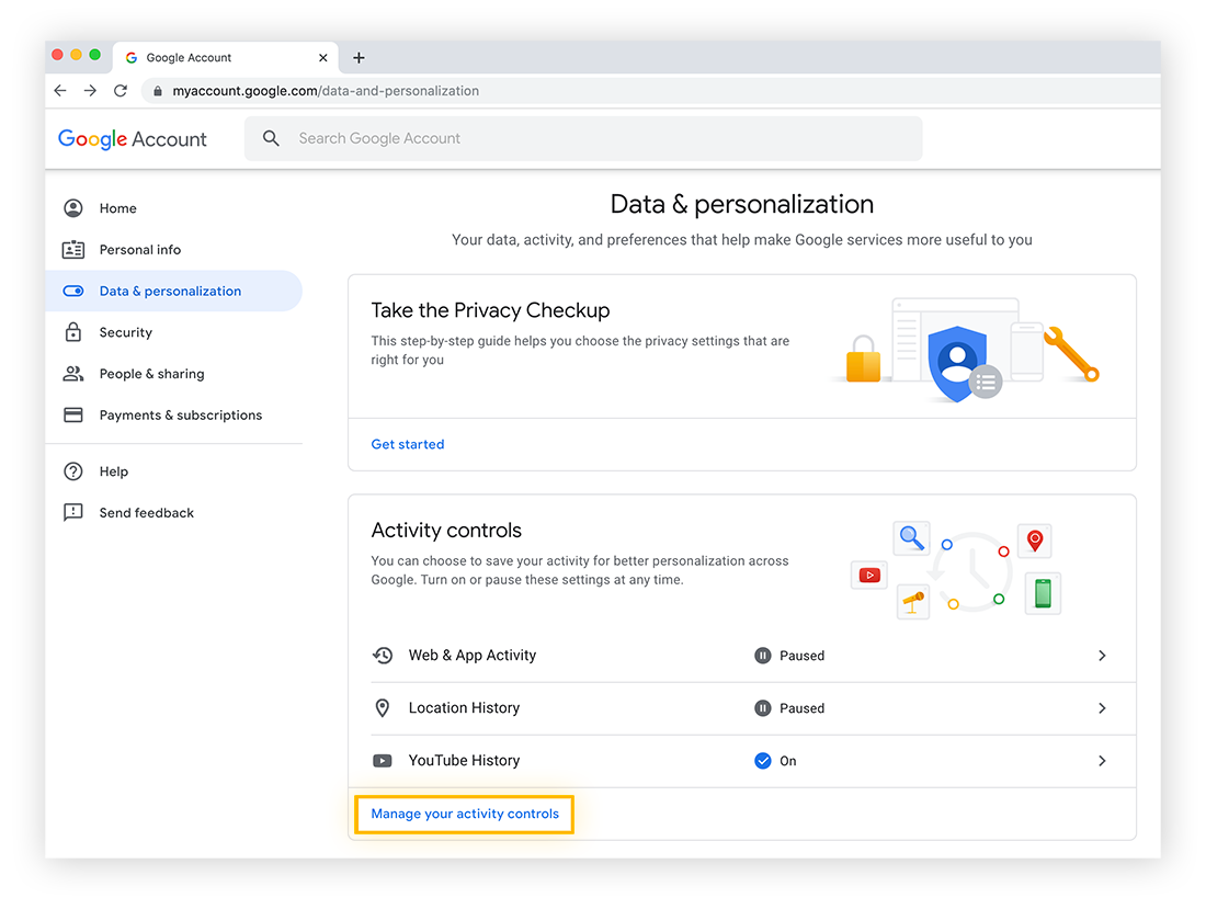 Uw zoek en browsegeschiedenis wissen AVG